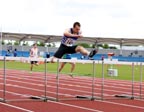 Oliver Robinson (Bingley Harriers) senior 400 metres hurdles, Northern Championships, Sport City, Manchester